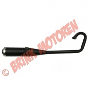 Minibike/Crosser 2 takt - Minibike Pocketbike uitlaat zwart - 2468 (B-6-2-8)